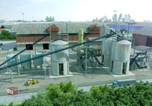 steel and iron factory 3D animation